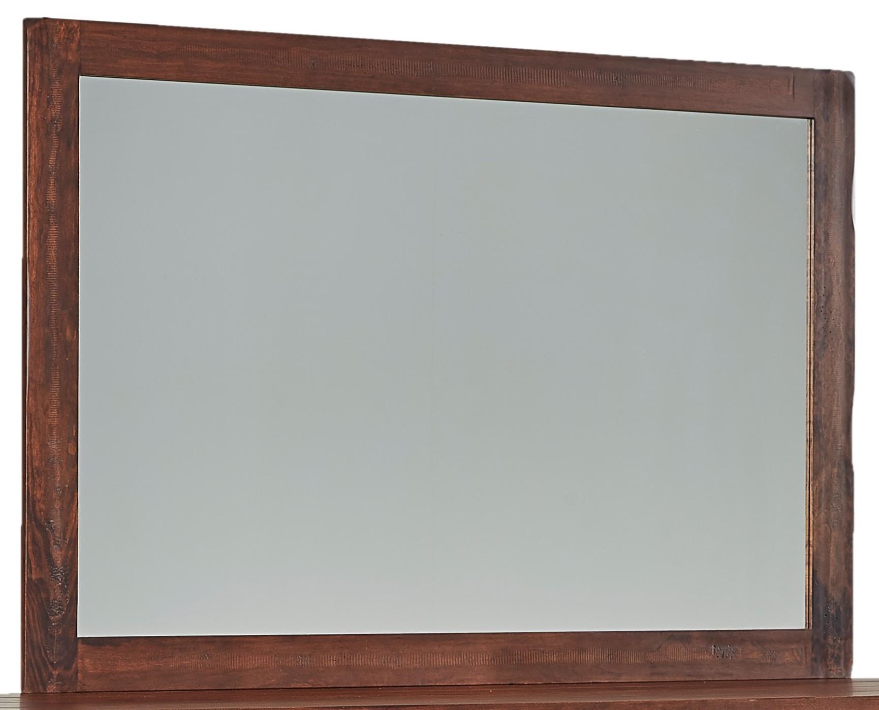 Daniels Amish Bryson Solid Wood Dresser Mirror | Virginia Furniture